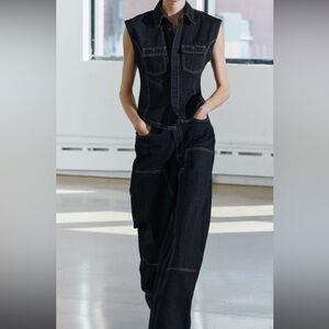 Zara Black Flare & Wide Leg Jeans